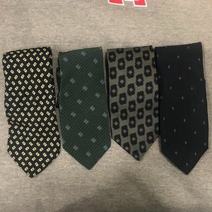 Giorgio Armani 100% Silk Ties (4)